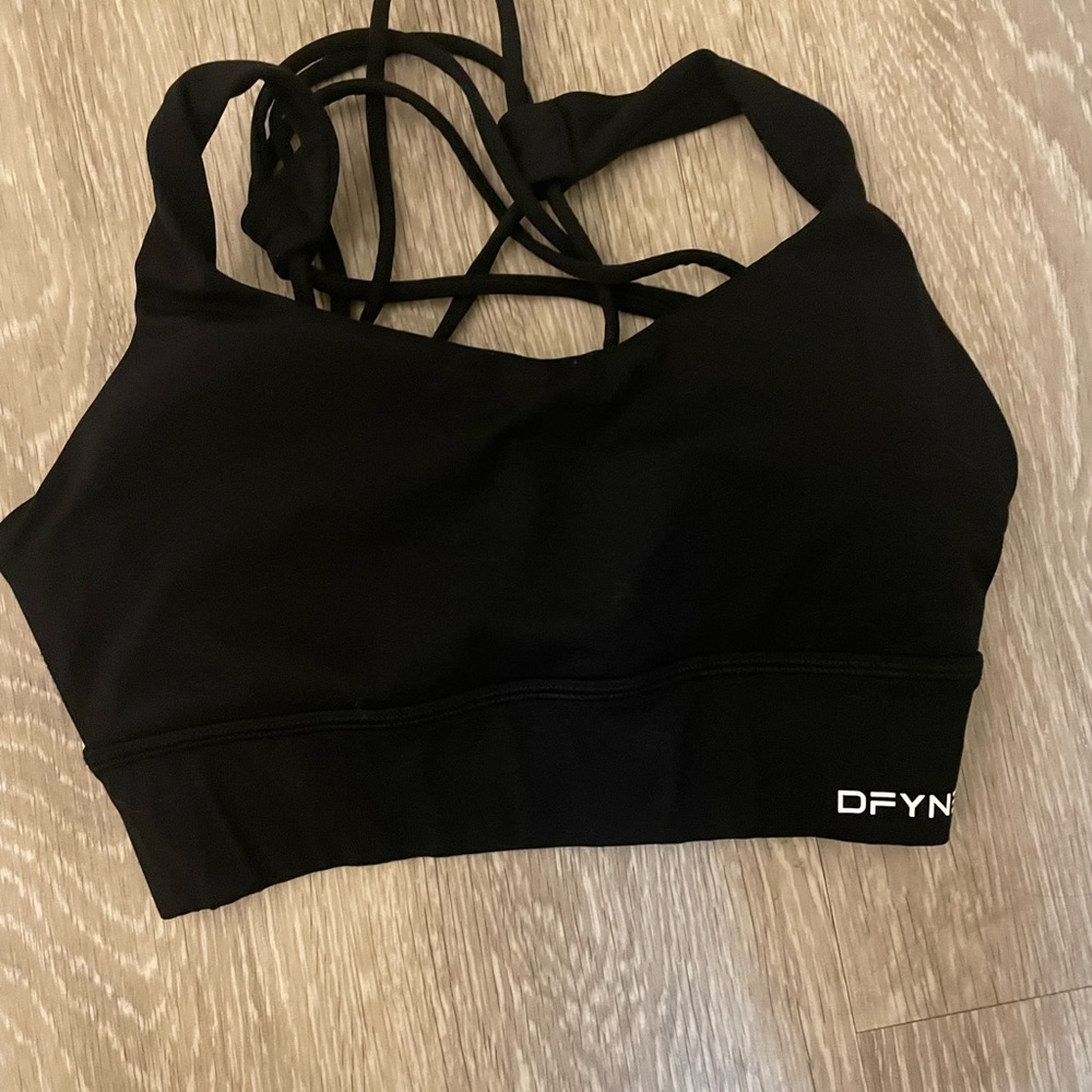 Black Sports Bra